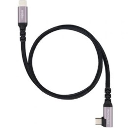 Nanocable Cable USB-C 3.2 GEN2 Acodado 100W 2 M