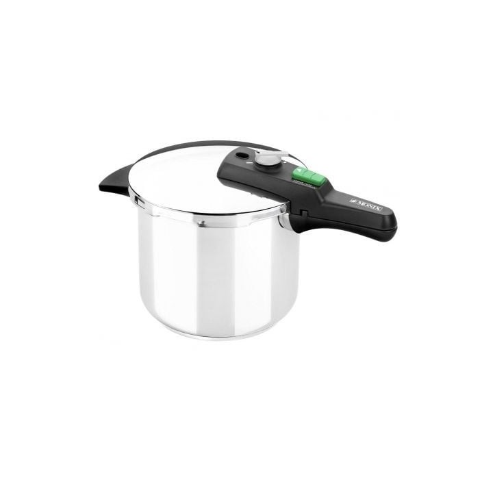 Olla a Presión Monix Quick/ Ø22cm/ 6L/ Acero Inoxidable