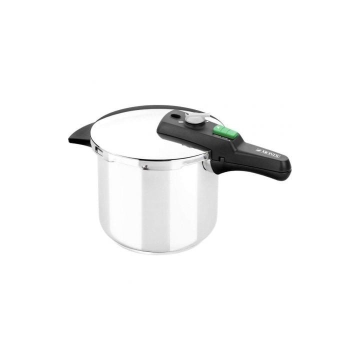 Olla a Presión Monix Quick M560004/ Ø18cm/ 9L/ Acero Inoxidable