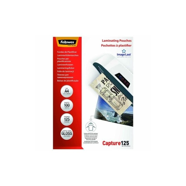 Fellowes Pack 100 Fundas Plastificar A4