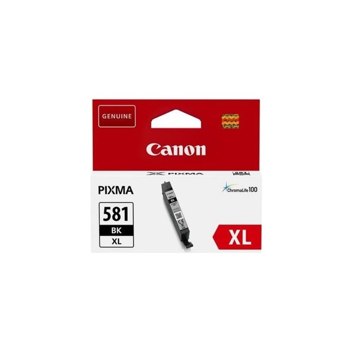 Cartucho de Tinta Original Canon CLI-581BKXL Alta Capacidad/ Negro