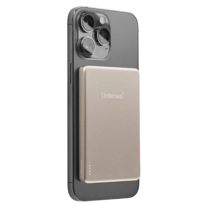 Intenso Powerbank MW5000 MagSafe Champán