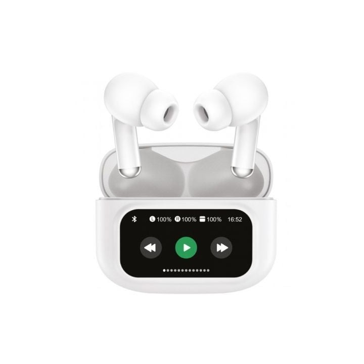 Auriculares Bluetooth Muvit For Change True Wireless Estéreo con estuche de carga/ Autonomía 6h/ Blancos
