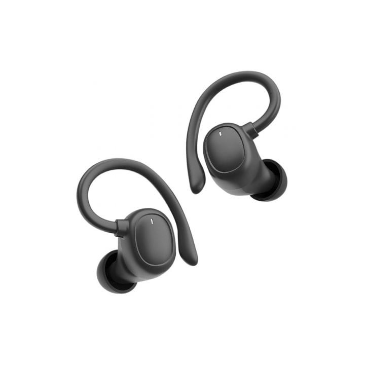 Auriculares Deportivos Bluetooth Muvit iO Smart True Wireless Sport ENC con estuche de carga/ Autonomía 6h/ Negros