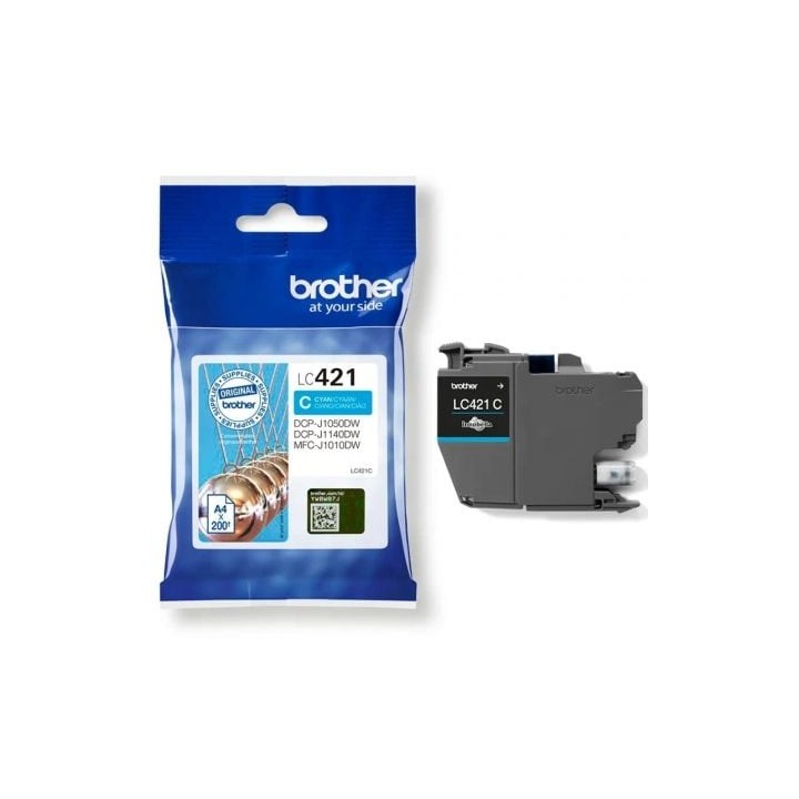 Brother Cartucho LC421C Cyan