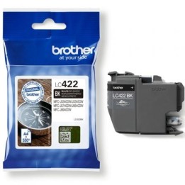 Brother Cartucho LC422BK Negro