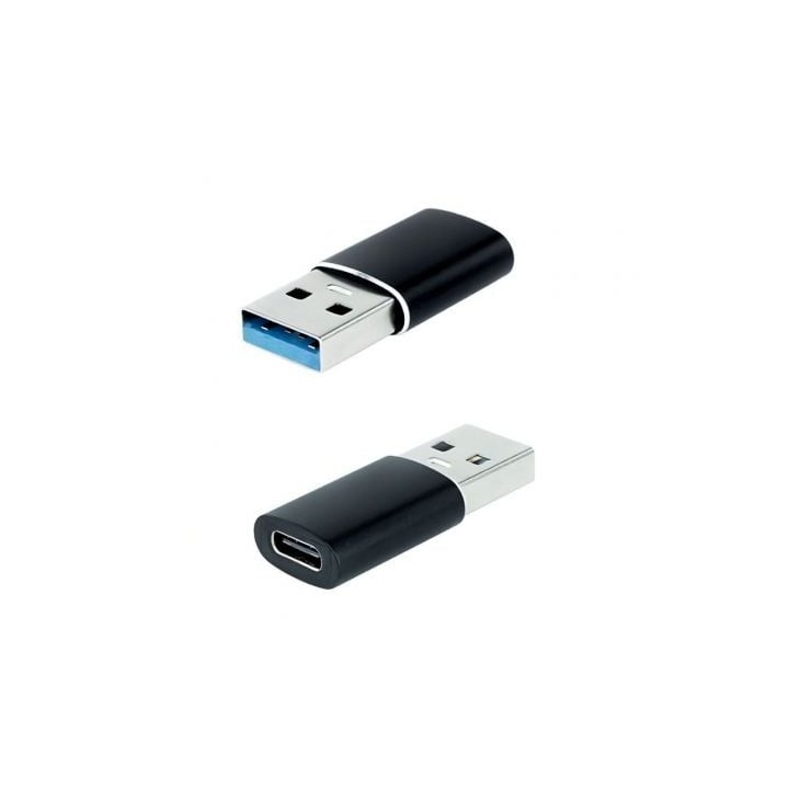 Adaptador USB 3.1 Nanocable 10.02.0012/ USB Macho - USB Tipo-C Hembra