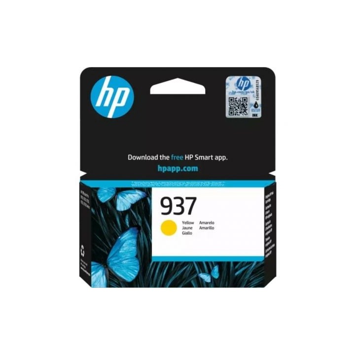 Cartucho de Tinta Original HP nº937/ Amarillo