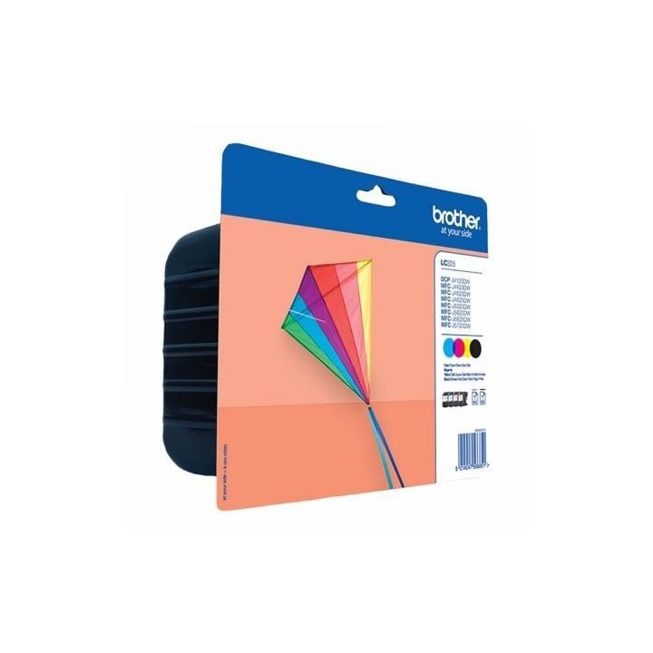 Cartucho de Tinta Original Brother LC-223VALBP Multipack/ Cian/ Magenta/ Amarillo/ Negro
