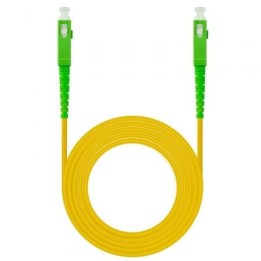 Cable de Fibra Óptica G657A2 Nanocable 10.20.0003/ LSZH/ 3m/ Amarillo