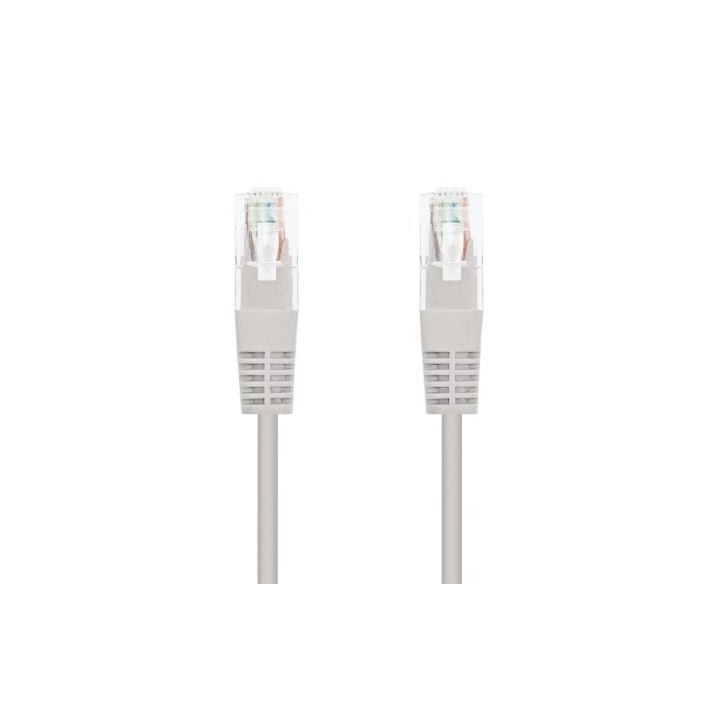 Cable de Red RJ45 UTP Nanocable 10.20.0101 Cat.5e/ 1m/ Gris