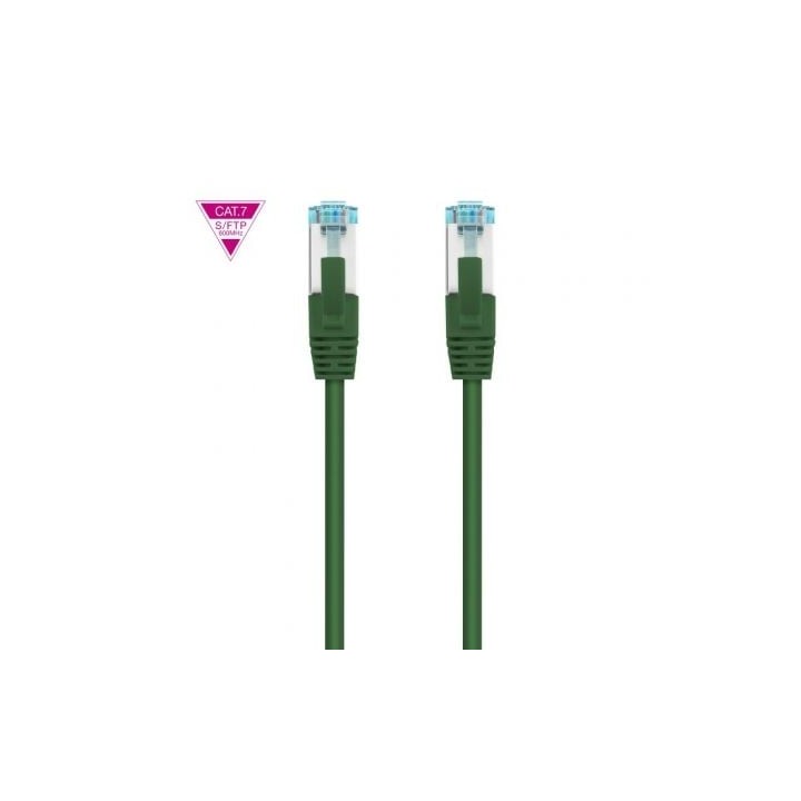 Cable de Red RJ45 SFTP Nanocable 10.20.1701-GR Cat.7/ 1m/ Verde