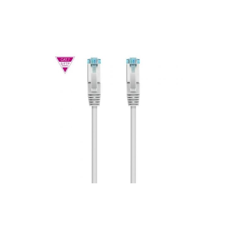 Cable de Red RJ45 SFTP Nanocable 10.20.1701-L150 Cat.7/ 1.5m/ Gris