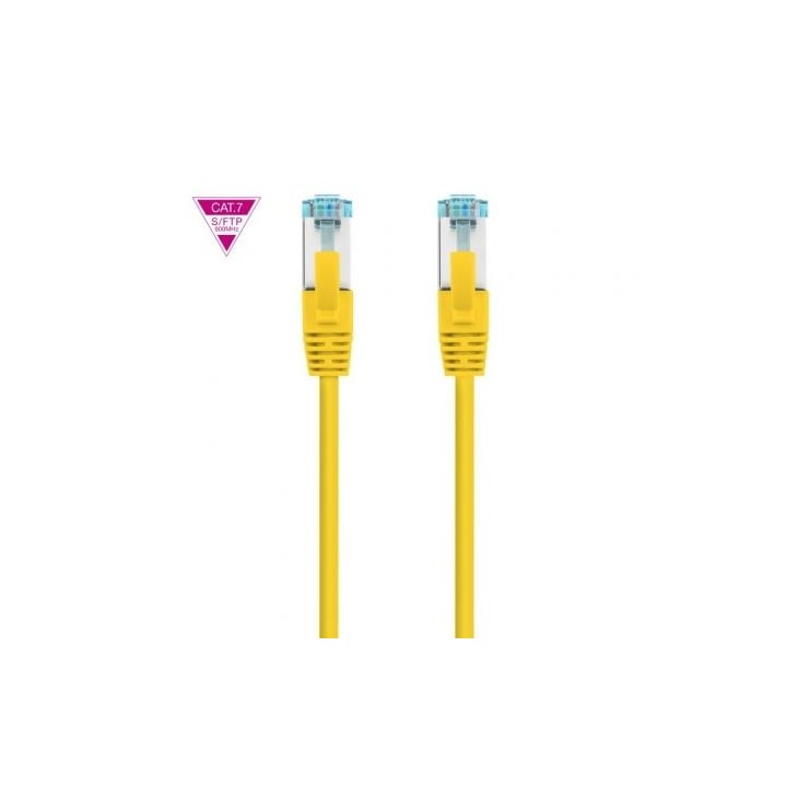 Cable de Red RJ45 SFTP Nanocable 10.20.1701-Y Cat.7/ 1m/ Amarillo