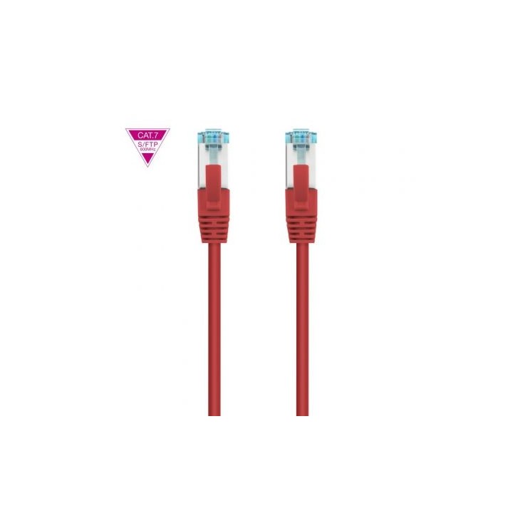 Cable de Red RJ45 SFTP Nanocable 10.20.1702-R Cat.7/ 2m/ Rojo
