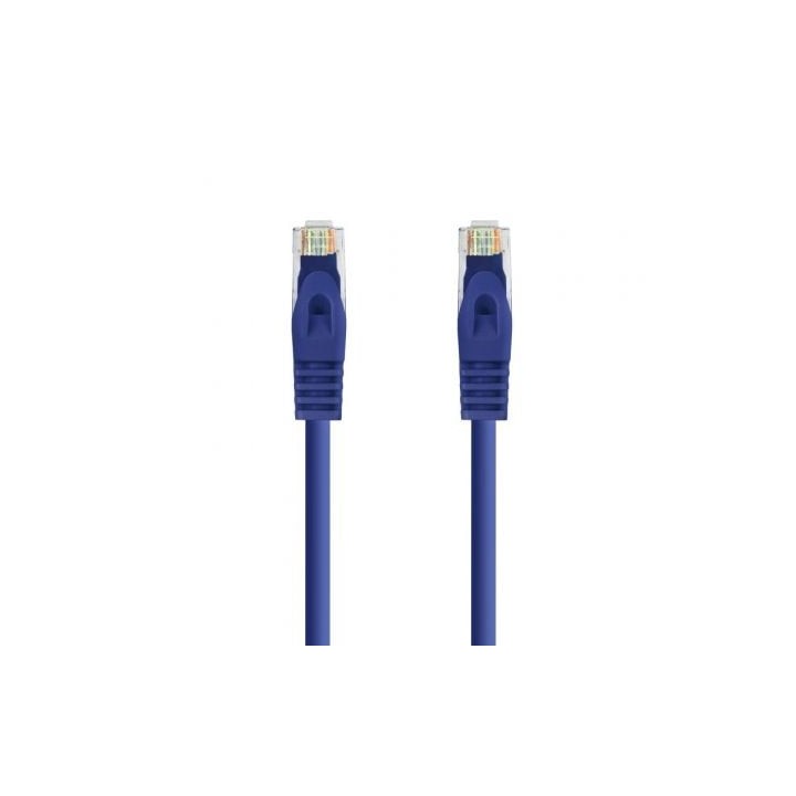 Cable de Red RJ45 UTP Nanocable 10.20.1800-L25-BL Cat.6A/ LSZH/ 25cm/ Azul