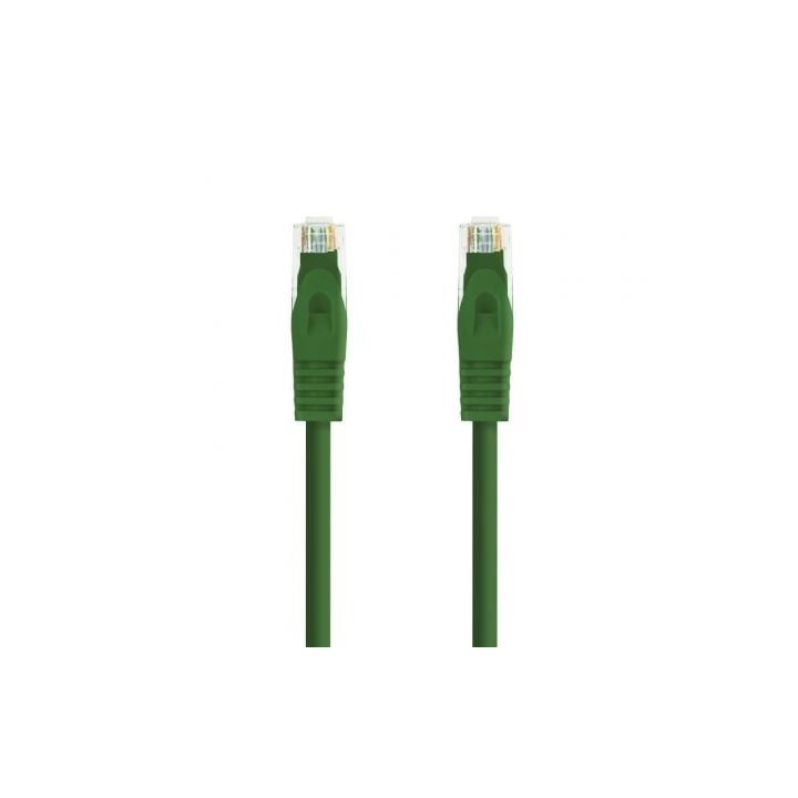 Cable de Red RJ45 UTP Nanocable 10.20.1800-L25-GR Cat.6A/ LSZH/ 25cm/ Verde