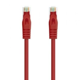 Cable de Red RJ45 UTP Nanocable 10.20.1800-L25-R Cat.6A/ LSZH/ 25cm/ Rojo