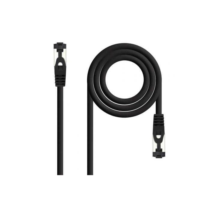 Cable de Red RJ45 SSTP Nanocable 10.20.2007-BK Cat.8.1/ 7m/ Negro