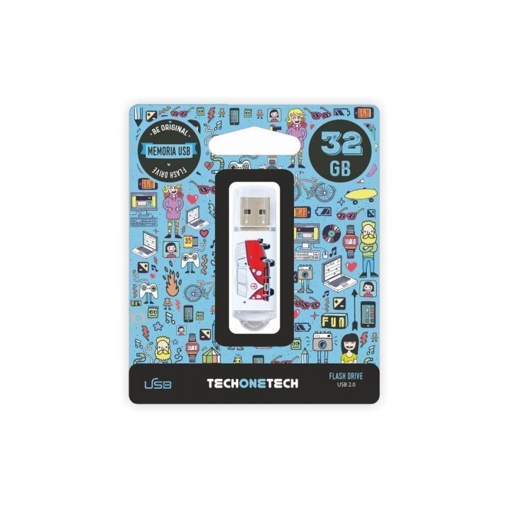 TECH ONE TECH Camper Van-Van 32 Gb USB 2.0