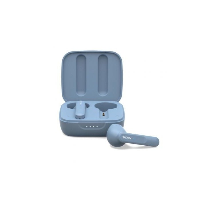 Auriculares Bluetooth NGS Ártica Move con estuche de carga/ Autonomía 7h/ Azules