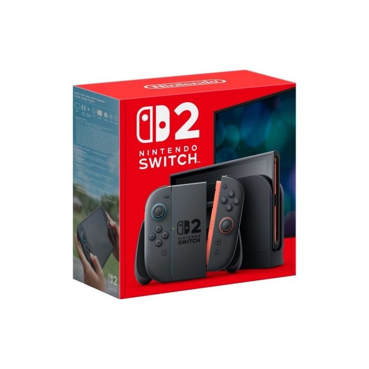 Nintendo Switch 2/ Incluye base/ Incluye 2 Mandos Joy-Con/ Incluye 2 Correas