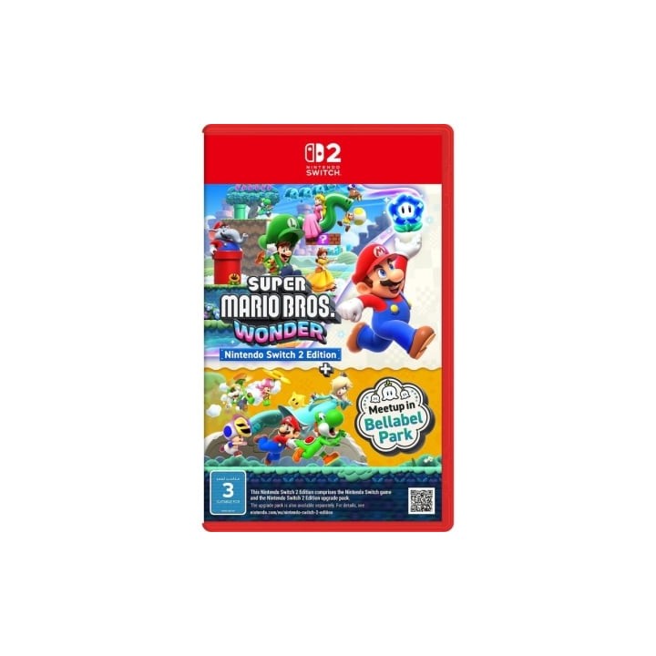 Juego para Consola Nintendo Switch 2 Super Mario Bros. Wonder + Parque Belabel