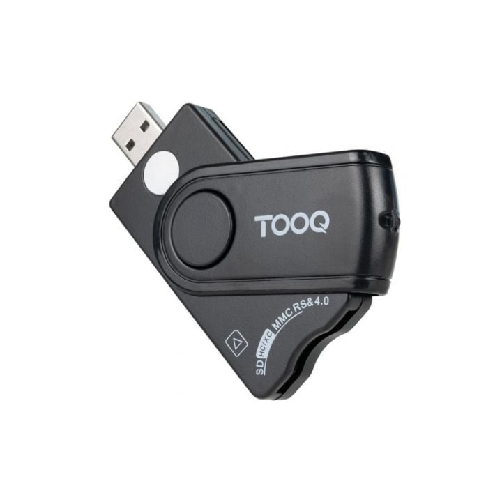 Tooq TQR-3012B Lector DNIe, SIM, SD/TF, USB-A
