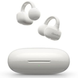 Auriculares Deportivos de Conducción Aérea OpenRock E OPACE02 con estuche de carga/ Autonomía 7h/ Blancos