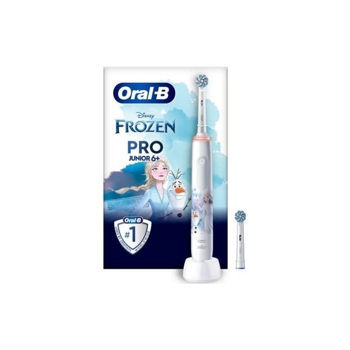 Cepillo Dental Oral-B Pro Junior 6+ Frozen/ Incluye 1 Recambio