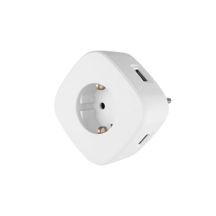 Enchufe Orbegozo EN 1500/ 1 Toma Schuko/ 3 Tomas USB