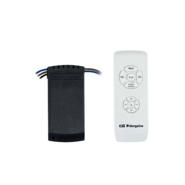 Kit Orbegozo RCM 9000 para Ventilador de Techo/ Incluye Receptor y Mando a Distancia