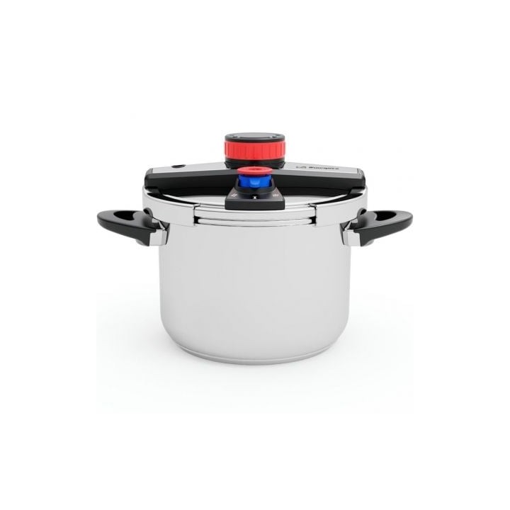 Olla a Presión Orbegozo HP 6200/ 6L/ Acero Inoxidable/ Apta para Inducción