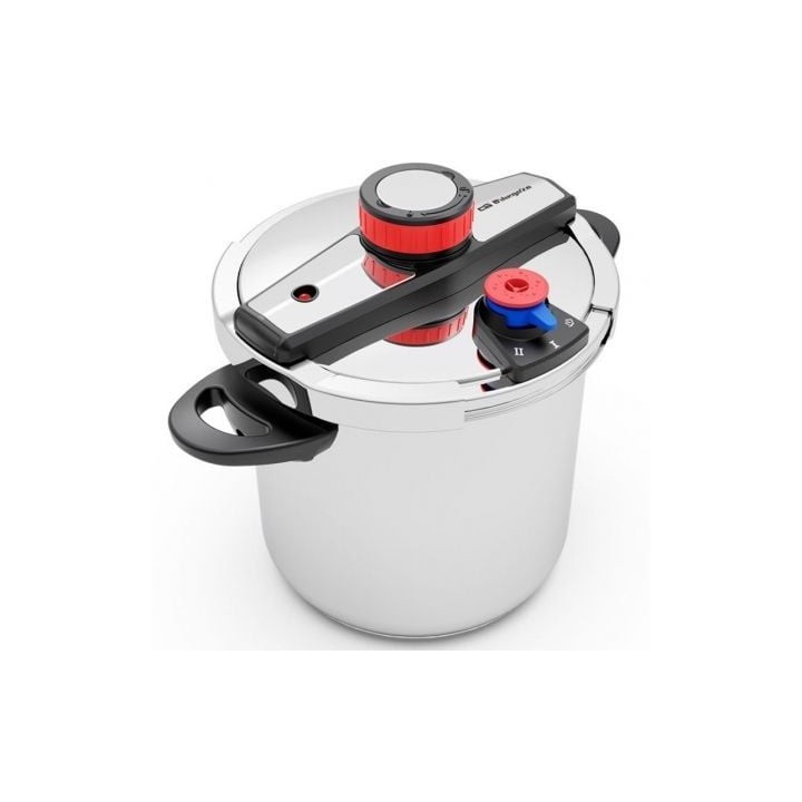 Olla a Presión Orbegozo HP 8200/ 8L/ Acero Inoxidable/ Apta para Inducción