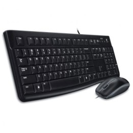 Logitech MK120 Teclado + Ratón óptico 1000dpi USB