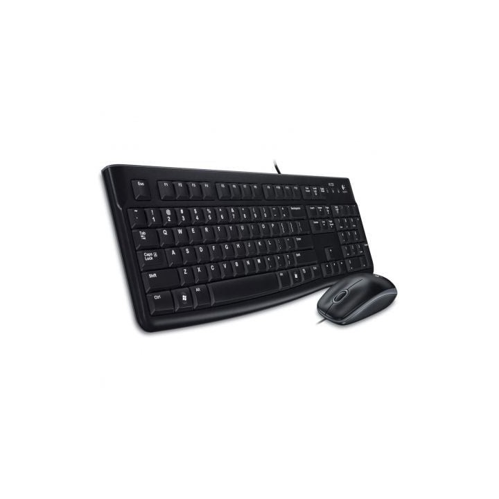 Logitech MK120 Teclado + Ratón óptico 1000dpi USB