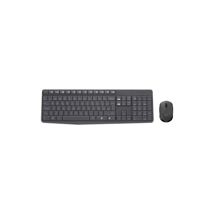 Logitech MK235 Teclado y ratón Inalámbrico Gris