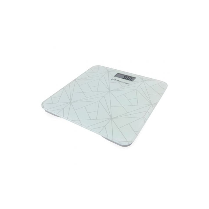 Báscula de Baño Orbegozo PB-2218 A/ Hasta 180kg/ Blanca