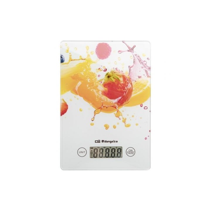 Báscula de Cocina Electrónica Orbegozo PC 1023/ hasta 5 kg/ Blanca