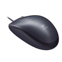Logitech M90 ratón óptico 1000dpi USB negro