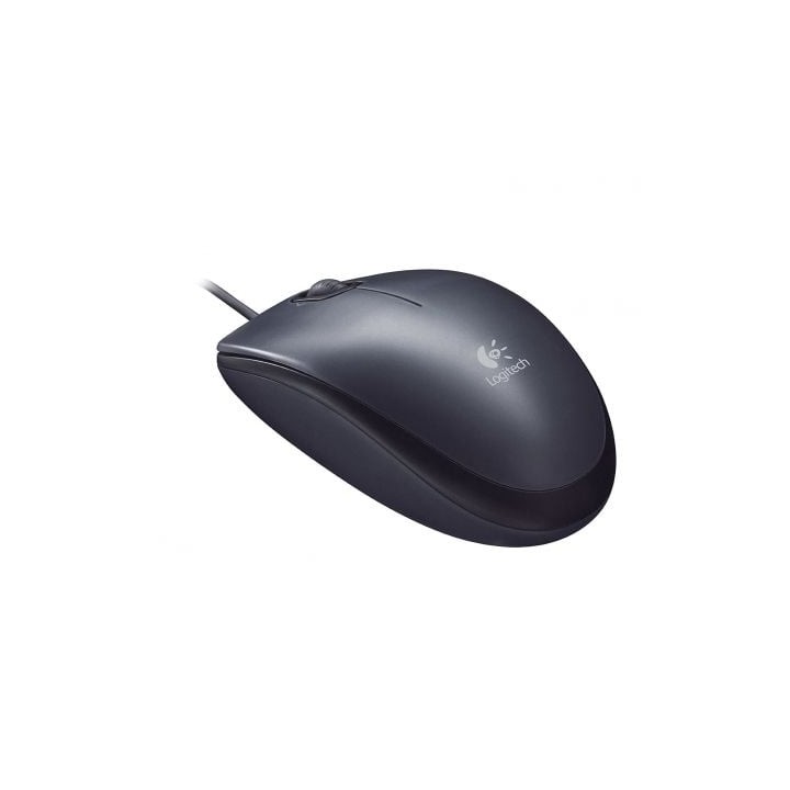 Logitech M90 ratón óptico 1000dpi USB negro
