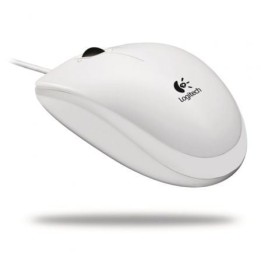 Logitech B100 Ratón Blanco OEM