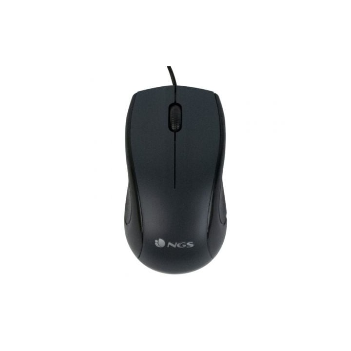 Ratón NGS Black Mist/ Hasta 1000 DPI