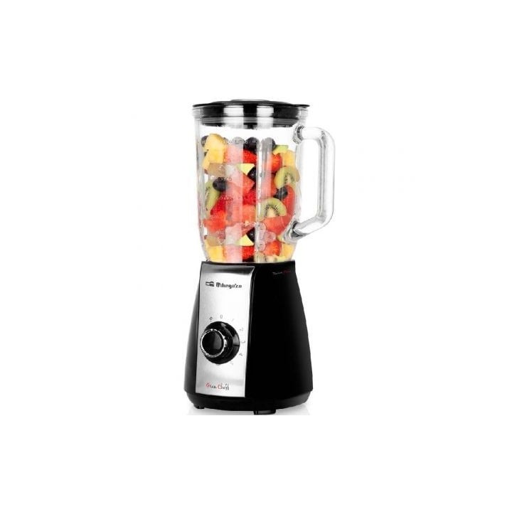 Batidora de vaso Orbegozo BV 6575/ 600W/ 5 Velocidades/ Capacidad 1.5L