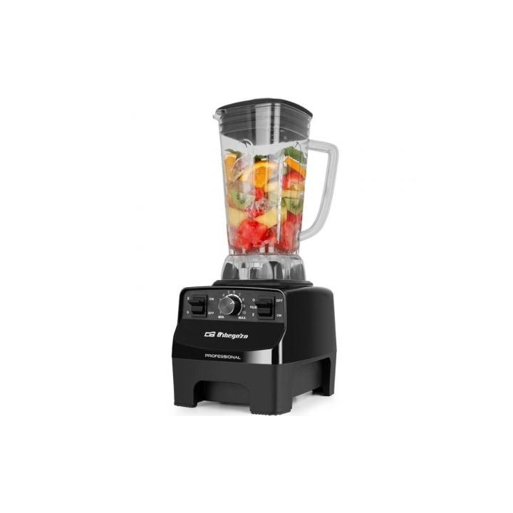Batidora de vaso Orbegozo BV 9650 A/ 1500W/ 10 Velocidades/ Capacidad 2L