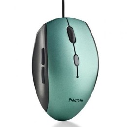NGS WIRED ERGO SILENT MOUSE + USB TYPE C ADAPT ICE
