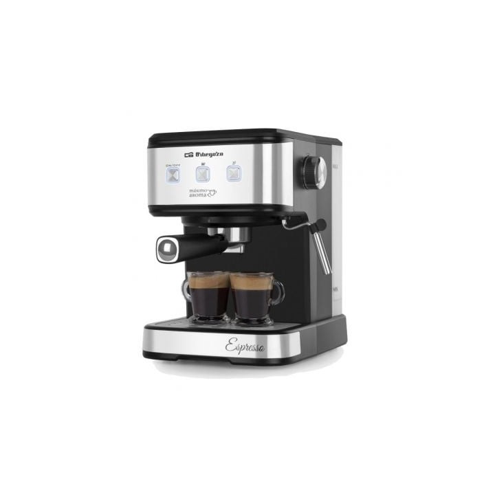 Cafetera Expreso Orbegozo EX 5210/ 1100W/ 20 Bares