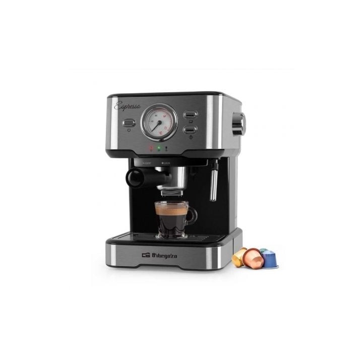 Cafetera Expreso Orbegozo EX 5500/ 1100W/ 20 Bares