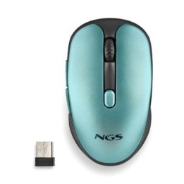 NGS Raton Inalambrico Recargable Silencioso Hielo
