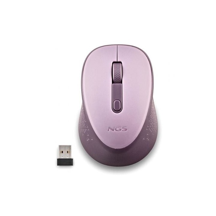 NGS RATON INALAMBRICO 800/1600DPI Lila